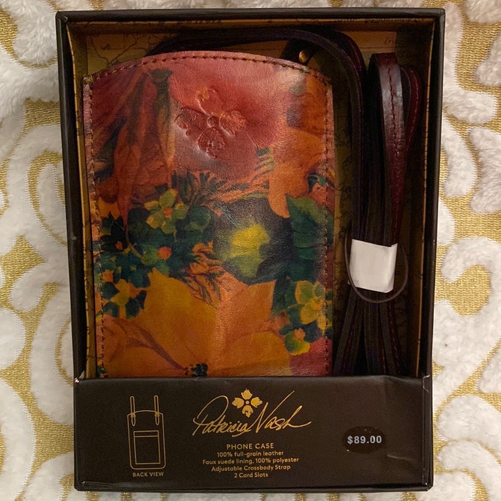 NWT Patricia Nash Crossbody Phonecase